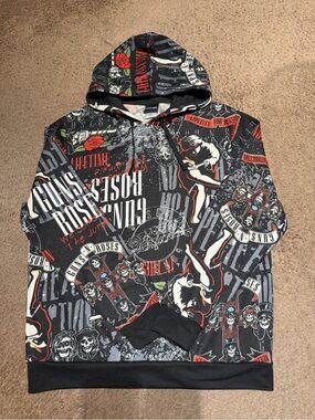 Aop Guns N roses hoodie